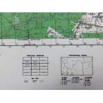 Kluczbork M-34-037-A,B. Mapa topograficzna 1:50 000 Układ UTM