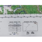 Opava M-33-084-A,B.<BR>Mapa topograficzna 1:50 000 Układ UTM