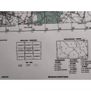 Unisław N-34-097-A,B. Mapa topograficzna 1:50 000 Układ UTM