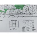 Wągrowiec N-33-119-C,D. Mapa topograficzna 1:50 000 Układ UTM