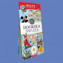 Dookoła Świata. Mapa z naklejkami.