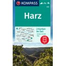 Góry Harzu (Harz). Zestaw 2 map turystycznych 1:50 000.