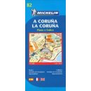 La Coruna (A Coruna). Plan miasta 1:7000. 