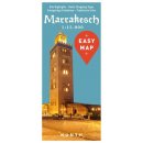 Marrakesz (Marrakesch), Atlas Wysoki. Mapa samochodowa 1:900 000, Plan 1:15 000. 