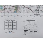 Sępólno Krajeńskie N-33-096-C,D. Mapa topograficzna 1:50 000 Układ UTM