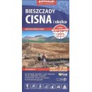 Bieszczady - Cisna i okolice. Mapa turystyczna 1:25 000. Wodoodporna