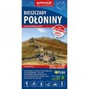 Bieszczady - Połoniny. Mapa turystyczna 1:25 000 wodoodporna
