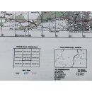 Dębno N-33-114-C,D. Mapa topograficzna 1:50 000 Układ UTM