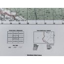 Łęknica M-33-018-A,B. Mapa topograficzna 1:50 000 Układ UTM