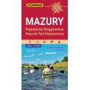 Mazury. Pojezierze Mrągowskie, Mazurski Park Krajobrazowy. Mapa turystyczna 1:50 000.