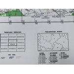 Złoczew M-34-014-C,D.<BR>Mapa topograficzna 1:50 000 Układ UTM