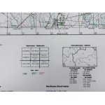 Żuromin N-34-100-C,D. Mapa topograficzna 1:50 000 Układ UTM