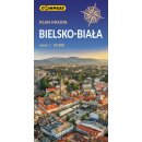 Bielsko-Biała. Plan miasta 1:20 000.
