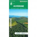Francja: Owernia (Auvergne). Mapa samochodowa 1:200 000