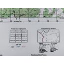 Kostrzyn nad Odrą N-33-126-A,B. Mapa topograficzna 1:50 000 Układ UTM