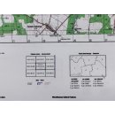Lubniewice N-33-127-A,B. Mapa topograficzna 1:50 000 Układ UTM