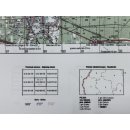 Słubice N-33-126-C,D. Mapa topograficzna 1:50 000 Układ UTM