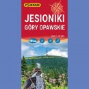 Jesioniki, Góry Opawskie. Mapa turystyczna 1:50 000.