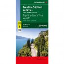 Południowy Tyrol, Trentino, Jez. Garda, Wenecja. Mapa turystyczna 1:200 000