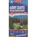 Góry Złote. Góry Rychlebskie (Rychlebske hory).<BR>Mapa turystyczna 1:40 000, wodoodporna