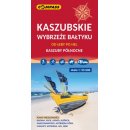 Kaszubskie Wybrzeże Bałtyku od Łeby po Hel. Kaszuby północne. Mapa turystyczna 1:55 000.