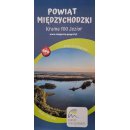 Powiat międzychodzki. Kraina 100 jezior. Mapa turystyczna 1:50 000.