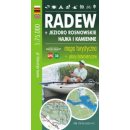 Radew + Jezioro Rosnowskie, Hajka i Kamienne. Mapa kajakowa 1:75 000, foliowana