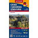 Czeska i Saksońska Szwajcaria. Część wschodnia. Mapa turystyczna 1:25 000.