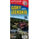 Góry Izerskie. Mapa turystyczna 1:25 000 foliowana.