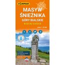 Masyw Śnieżnika (Kralicky Sneznik). Góry Bialskie. Mapa turystyczna 1:35  000, laminowana