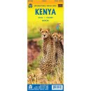 Kenia. Mapa turystyczna 1:950 000