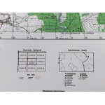 Szczecinek N-33-082-C,D. Mapa topograficzna 1:50 000 Układ UTM