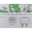 Tychowo N-33-081-A,B. Mapa topograficzna 1:50 000 Układ UTM