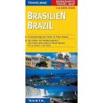 Brazylia (Brasilien, Brazil). Mapa turystyczna 1:4 000 000. 