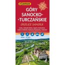Góry Sanocko-Turczańskie. Okolice Sanoka. Mapa turystyczna 1:50 000
