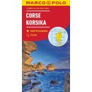 Korsyka (Corse). Mapa samochodowa 1:250 000. 