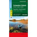 Szwecja Ark. 3. Południowo-wschodnia. Sztokholm, Uppsala, Linkoping. Mapa samochodowa 1:250 000.