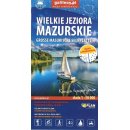 Wielkie Jeziora Mazurskie. Mapa turystyczna 1:50 000. Foliowana