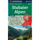 Alpy Stubajskie (Stubaier Alpen). Mapa turystyczna 1:50 000 laminowana.