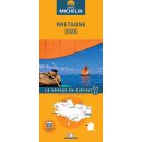 Francja: Bretania (Bretagne, Brittany).<BR>Mapa samochodowa 1:200 000