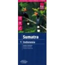 Sumatra. Mapa drogowa 1:1 100 000.