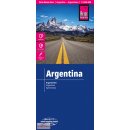 Argentyna. Mapa drogowa 1:2 000 000.