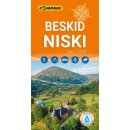 Beskid Niski. Mapa turystyczna 1:50 000 laminowana.