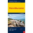 Łotwa południowo-zachodnia (2): Kurlandia pd (Dienvidkurzeme). Mapa turystyczna 1:200 000.