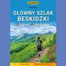 Główny Szlak Beskidzki. Ustroń-Wołosate. Przewodnik z atlasem.
