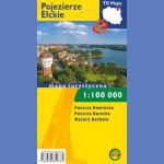 Pojezierze Ełckie. Mapa turystyczna 1:100 000.