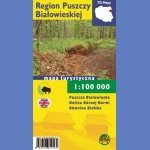 Region Puszczy Białowieskiej. Mapa turystyczna 1:100 000