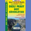 207 Okolice Pragi, Brdy, Krivoklatsko (Okolí Prahy, Brdy, Křivoklátsko). Mapa turystyczna 1:100 000.