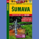 214 Szumawa (Šumava). Mapa turystyczna 1:100 000.