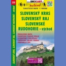 233 Słowacki Kras, Słowacki Raj, Rudawy Słowackie wschód (Slovenský kras, Slovenský Raj, Slovenske Rudohorie vychod). Mapa turystyczna 1:100 000.